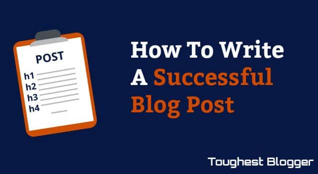 successfull blog post