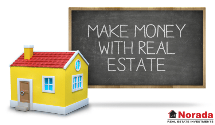 how to make money in real estate with no money