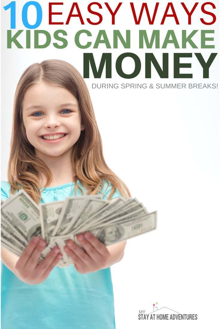 how to make money from home as a kid