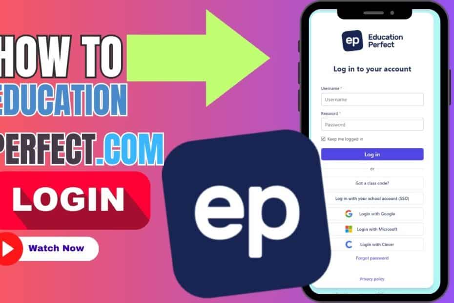 Education Perfect Sign Up