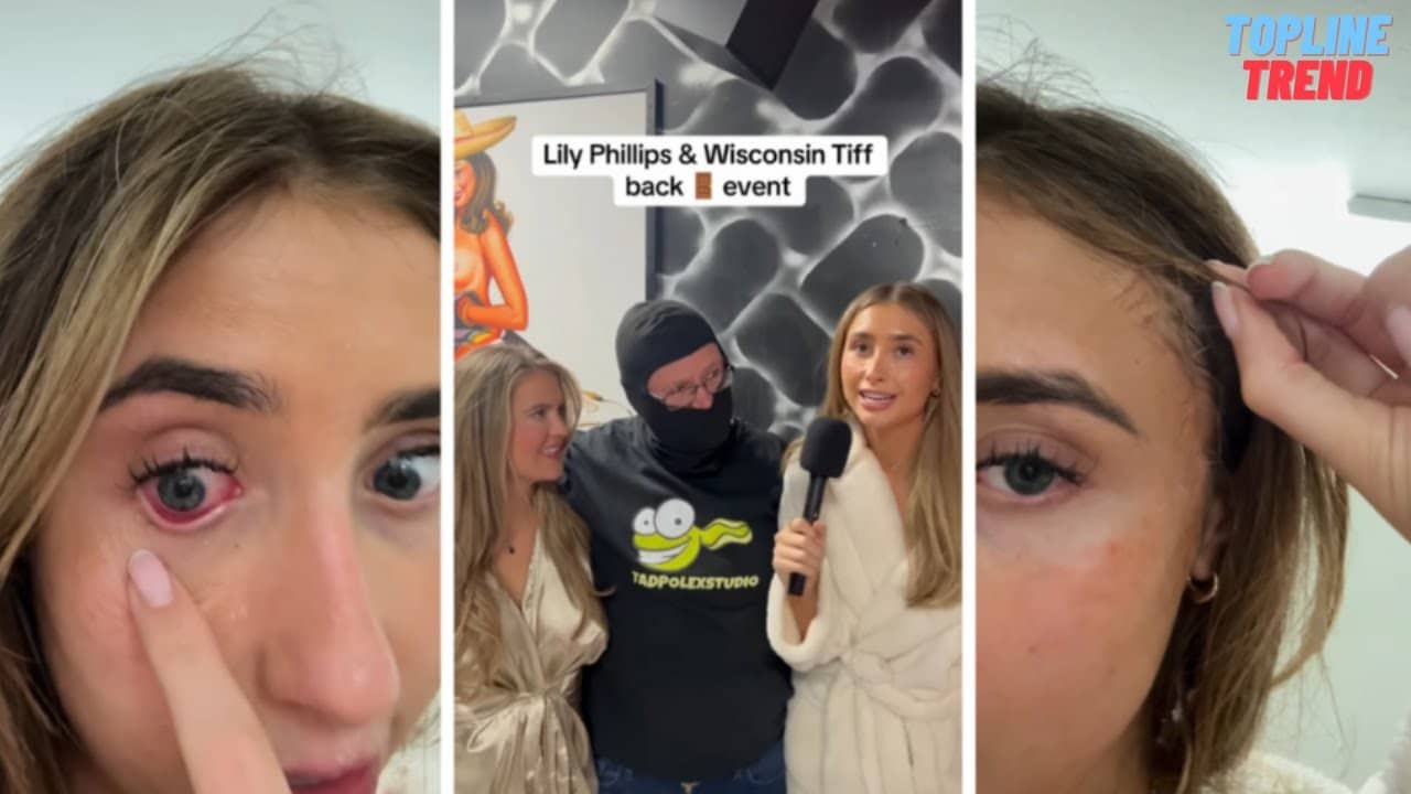 Lily Phillips back door event video what really happened?