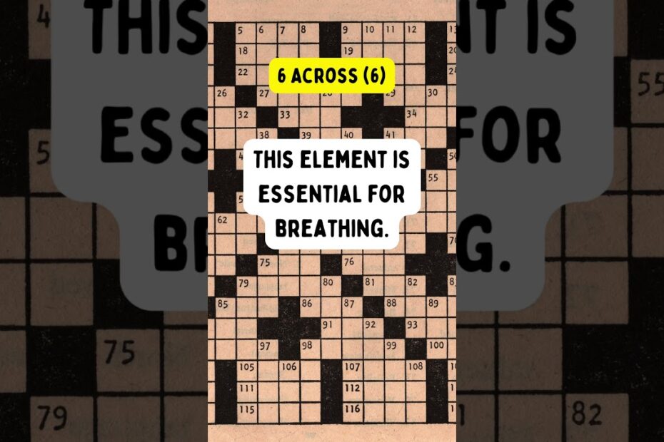 Vital Element Crossword Clue
