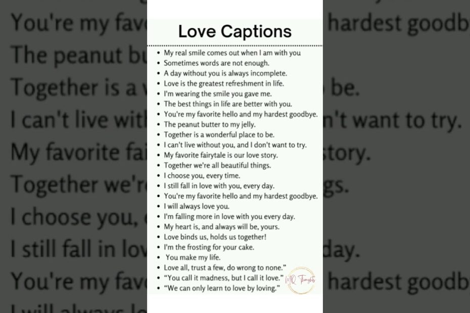Best caption for your girlfriend