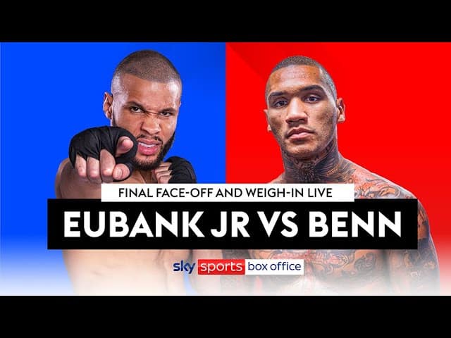 Chris eubank jr vs conor benn weight