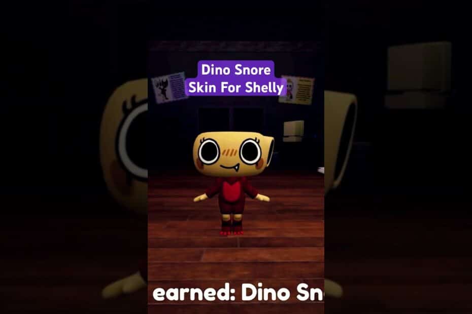 Dino snore shelly
