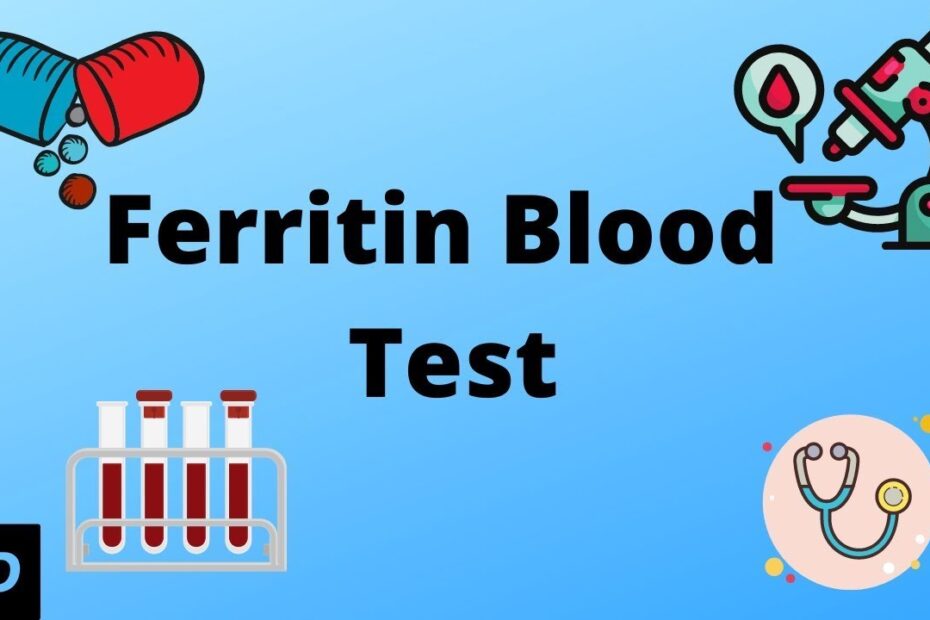 Ferritin blood test