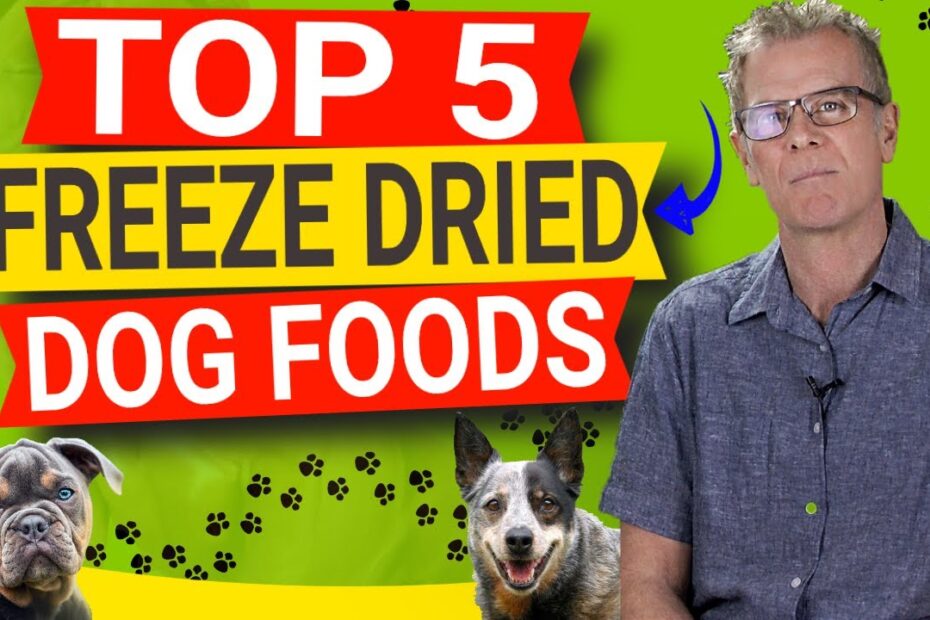 Freeze dried dog food