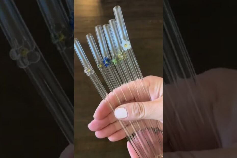 Glass straw
