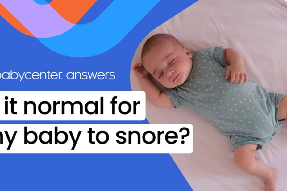Is it normal for newborns to snore