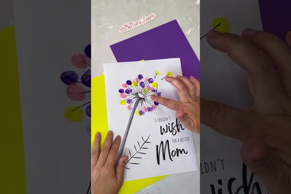 Mother's day craft for kids