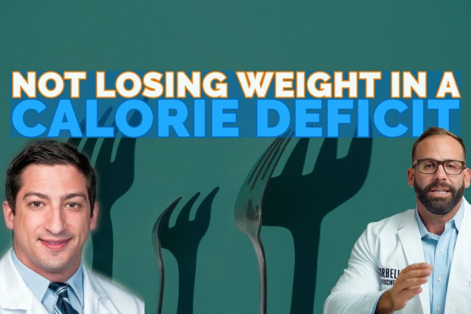 Not losing weight on calorie deficit