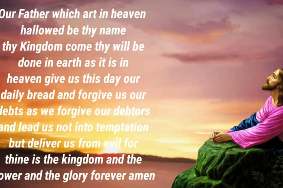 Our father who art in heaven