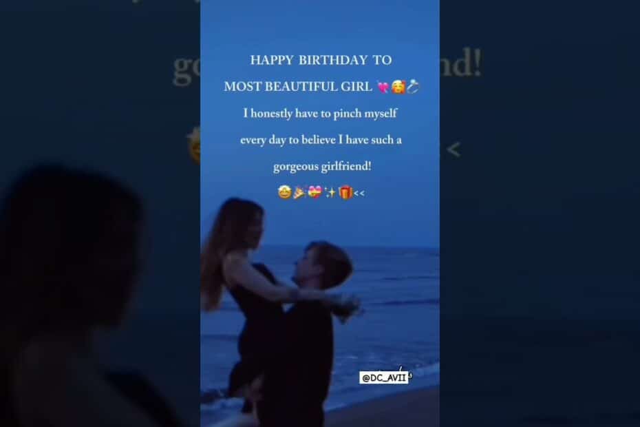 Romantic birthday wishes for my girlfriend