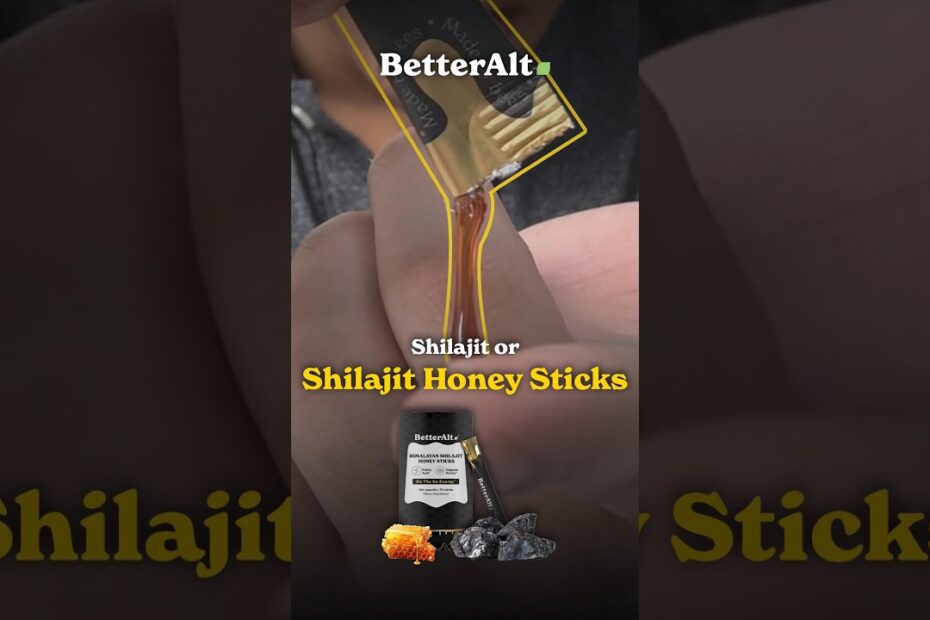 Shilajit honey