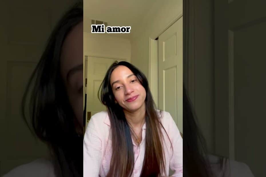 Spanish nicknames for girlfriend