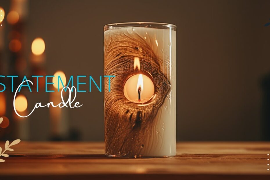 Statement candle