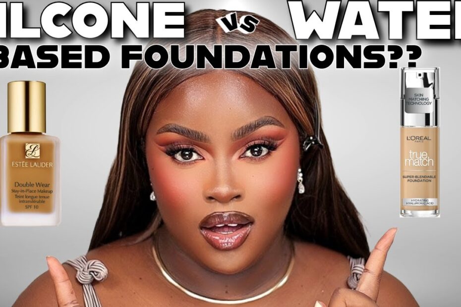 Water based foundation