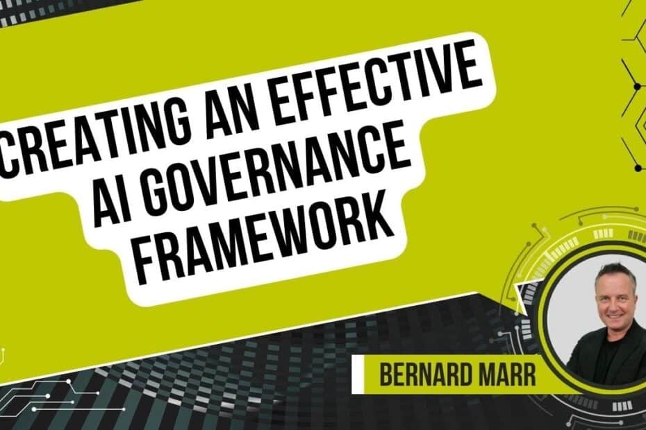 Ai governance framework