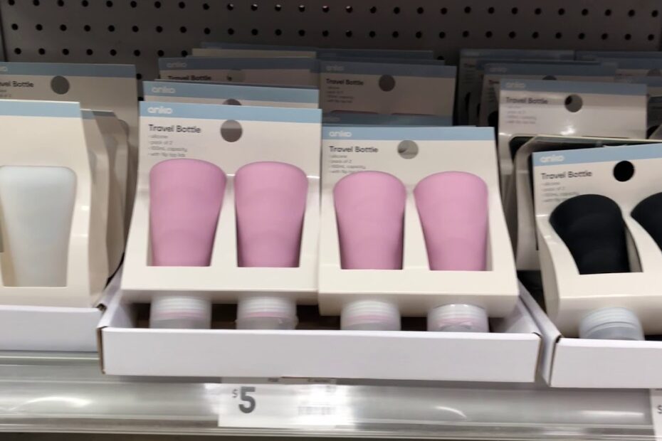 Kmart Travel Bottles