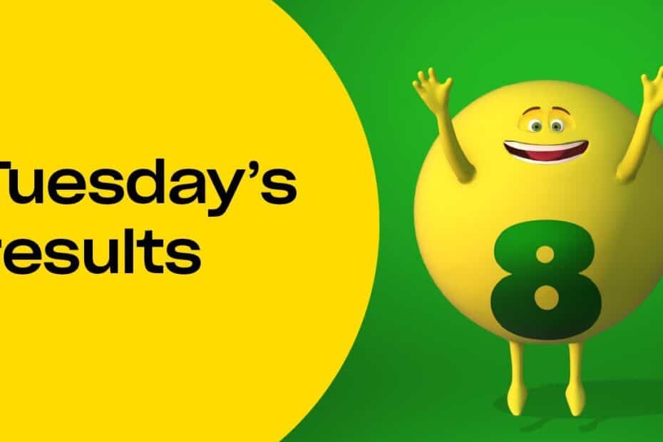 Oz Lotto Tuesday Results Check Ticket