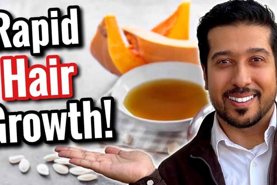 Pumpkin seed oil for hair