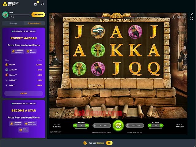 Rocket Play Casino No Deposit Bonus