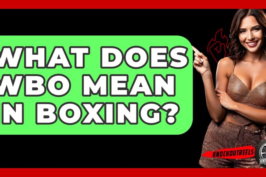 What Does Wbo Mean