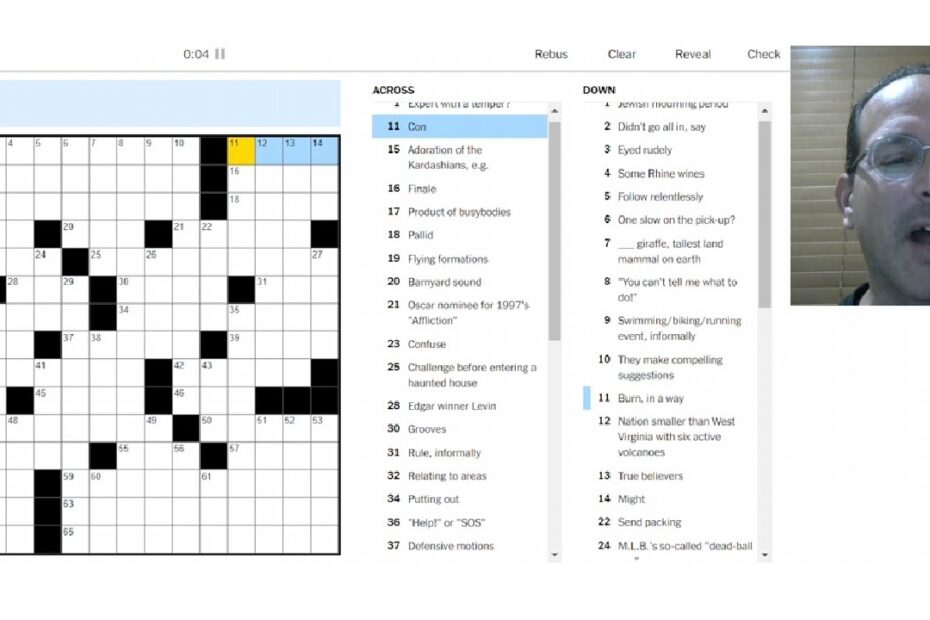 Model Of Virtue Crossword Clue