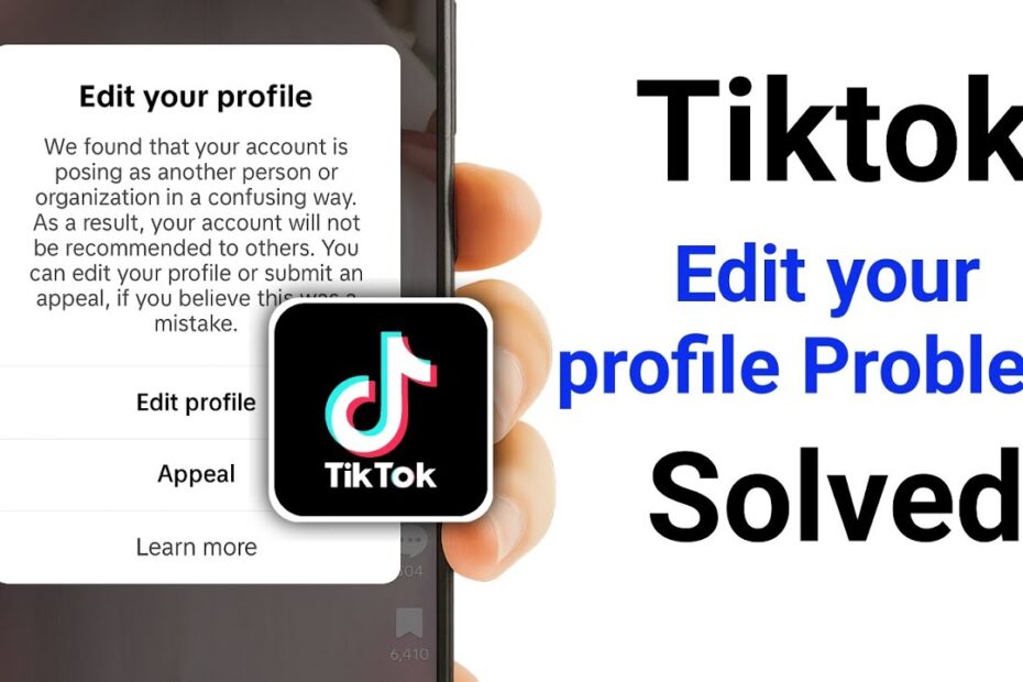 Tiktok Edit Your Profile