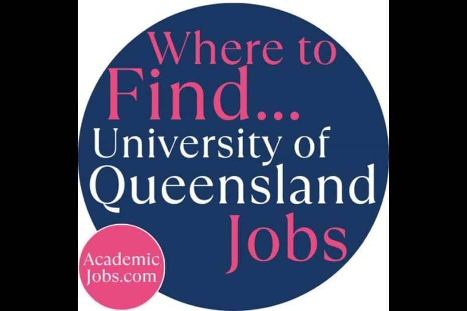 University Of Queensland Jobs
