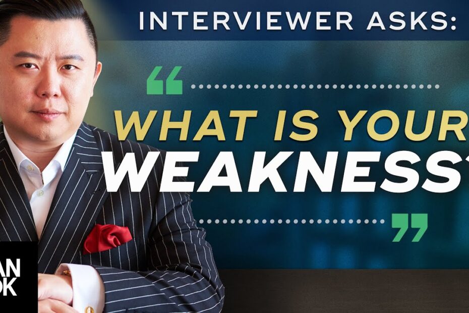 Weaknesses In Job Interview
