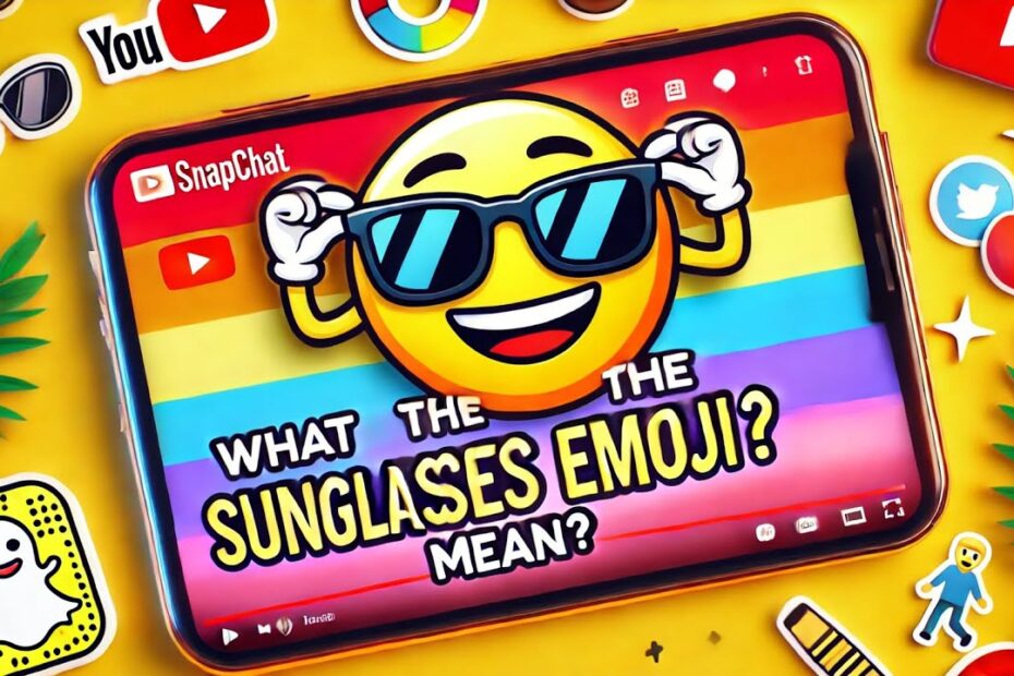 What Does The Sunglasses Emoji Mean On Snapchat