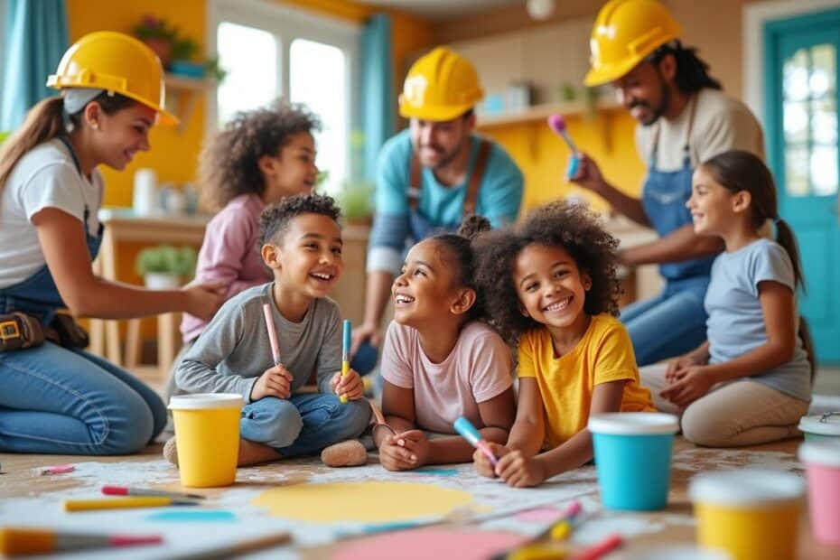 a summary of the 'diy sos' special episode dedicated to children in need, highlighting the heartwarming projects and community efforts.