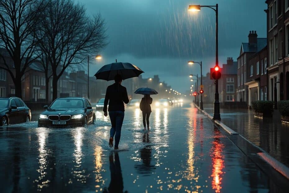 flood warnings have been issued for monmouth due to heavy rainfall reports. stay updated and take necessary precautions.